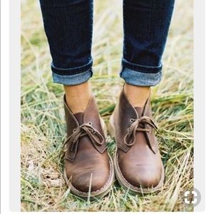 Clarks originals leather desert boot